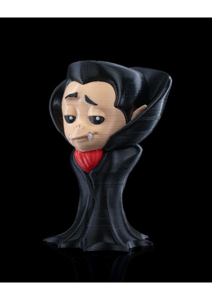 Drakula Anahtarlık - 3D Baskı Gotik ve Karizmatik Katman