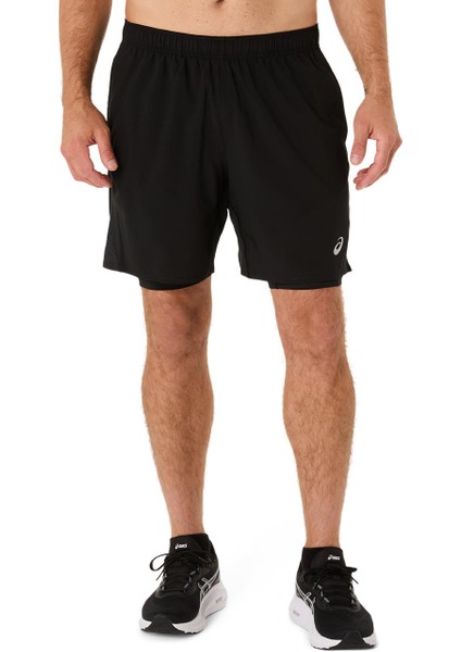 Asics Core 2-N-1 7ın Short Erkek Siyah 2011D215-001