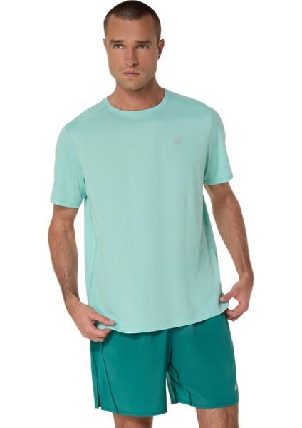 Asics Core Ss Top Erkek Yeşil 2011D221-300