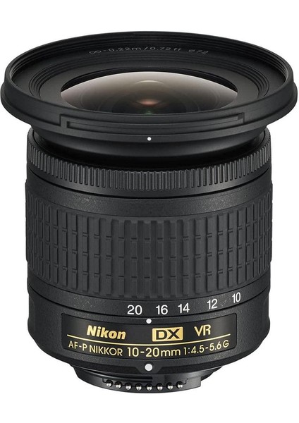 Af-P Dx Nikkor 10-20 mm F/4.5-5.6g Vr Dslr Lens