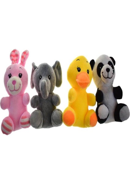 Selay Peluş Karma Hayvanlar 14 cm 1016