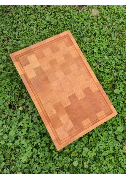 Endgrain Kesme Tahtası, Şef Kesme Tahtası, Kayın