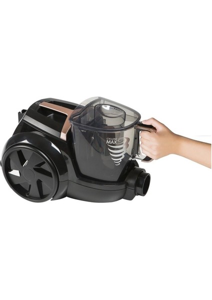 Cyclone Toz Torbasız Elektrikli Süpürge - 750W, Kolay Temizlik ve Ergonomik Tasarım indirimleri