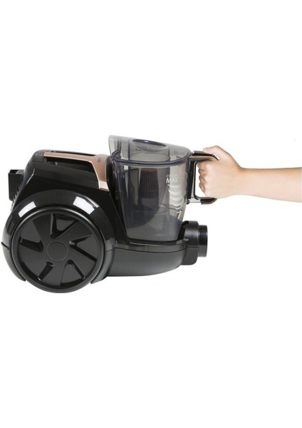 Cyclone Toz Torbasız Elektrikli Süpürge - 750W, Kolay Temizlik ve Ergonomik Tasarım