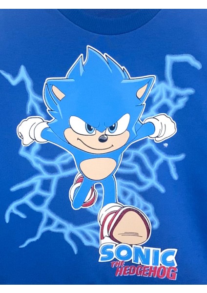 Sonic Baskılı Erkek Çocuk Sweatshirt / Eşofman Takımı fiyatları