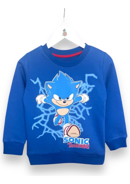 Sonic Baskılı Erkek Çocuk Sweatshirt / Eşofman Takımı modelleri