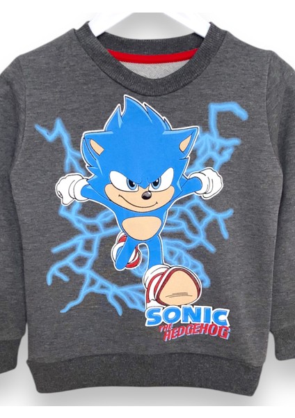 Sonic Baskılı Erkek Çocuk Sweatshirt / Eşofman Takımı fiyatları