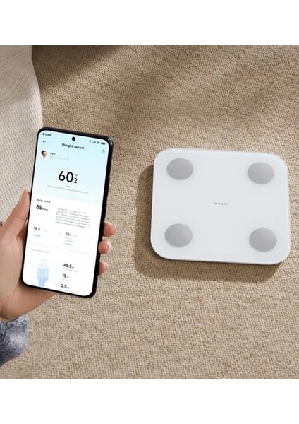 Xiaomi Mi Body Composition Scale S400 Yeni Nesil Çift Frekanslı Akıllı Bluetooth Baskül modelleri