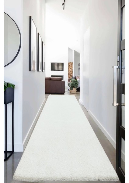 Microfiber Krem Dokuma Halı Yumuşak Dokulu Puffy Halı Shaggy Kalitesinde Ultra Konfor fiyatları