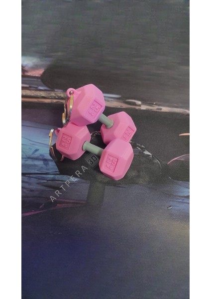 ArtPera 3D Dambıl Anahtarlık Spor Çantası Aksesuarı modelleri