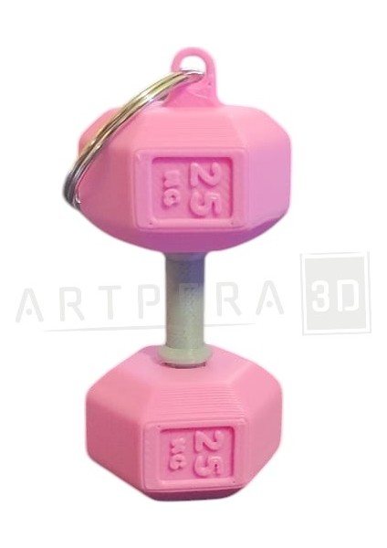 ArtPera 3D Dambıl Anahtarlık Spor Çantası Aksesuarı fırsatları