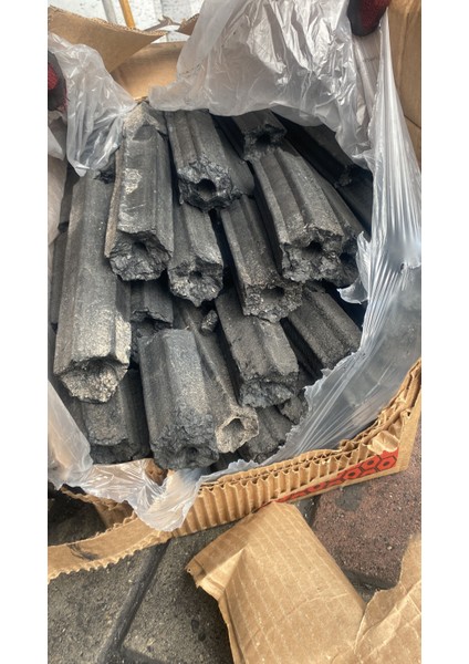 2X10KG 20KG Ithal Rus Delikli Pres Mangal Kömürü