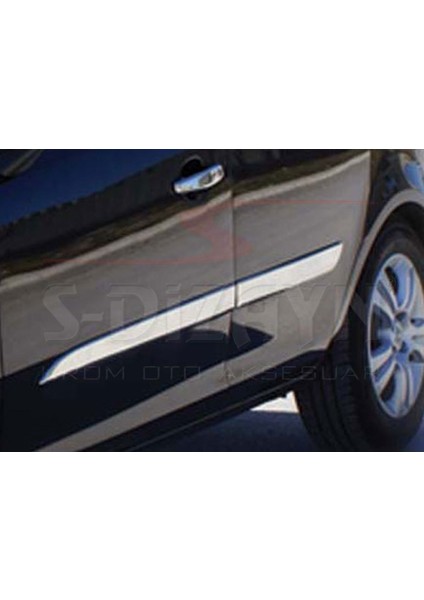 Opel Corsa D Krom Yan Kapı Çıtası 4 Prç 2007-2014 indirimleri