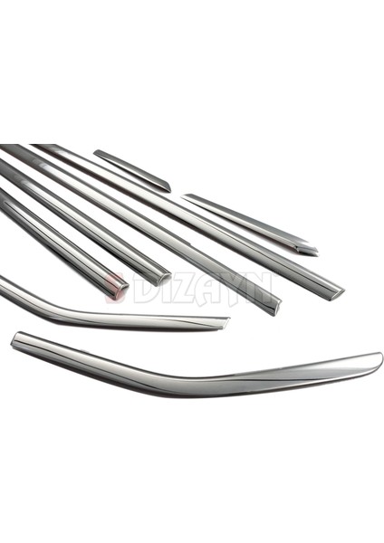 Ford Focus 3 HB Krom Cam Çıtası 8 Prç 2011-2018