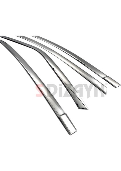 Toyota Corolla Krom Cam Çerçevesi 8 Prç. 2013-2018 A+ Kalite