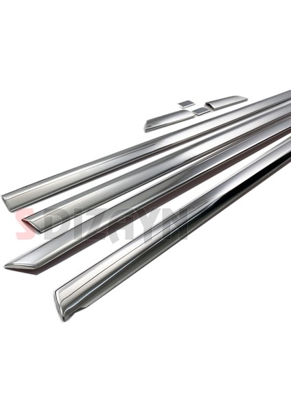 VW Jetta Krom Cam Çıta 6 Prç 2011-2019