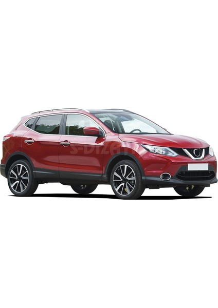 Nissan Qashqai Krom Kapı Kolu 4 Kapı 2010-2013 (Sensörlü)