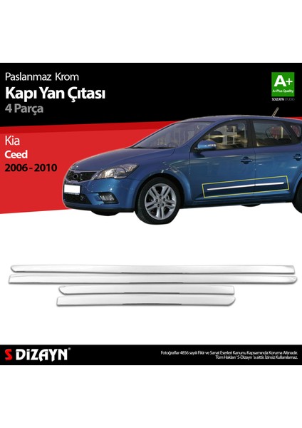 Kia Ceed Krom Kapı Yan Çıtası 2006-2010 indirimleri