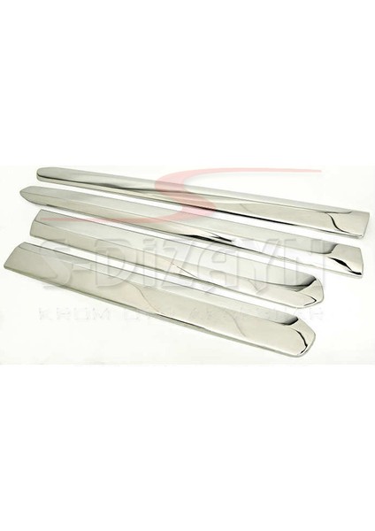 Fiat Doblo Krom Yan Kapı Çıtası 4 Prç 2010-2022