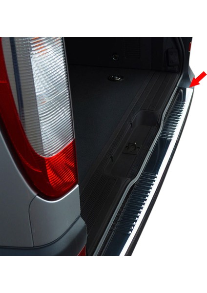 Mercedes Viano W639 Krom Arka Tampon Eşiği 2004-2014 modelleri