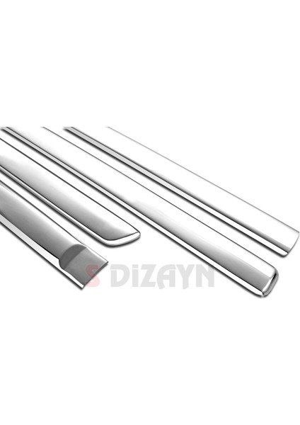 Skoda Octavia A5 Krom Yan Kapı Çıtası 4 Prç. 2004-2013