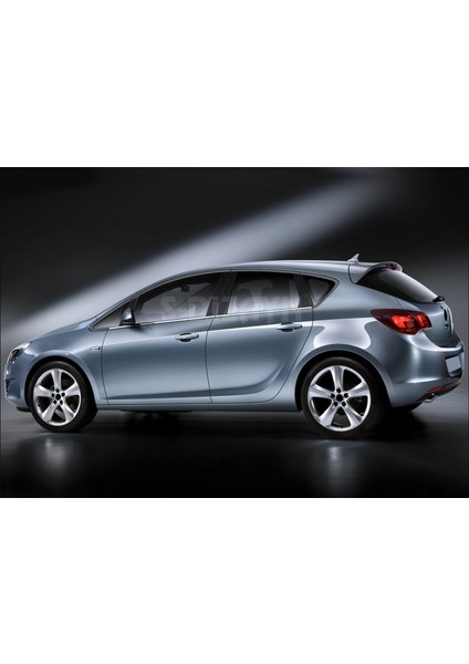 Opel Astra J HB Krom Cam Çıtası 4 Prç 2010-2015
