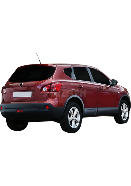 Nissan Qashqai Krom Cam Çıtası 4 Prç 2007-2010 modelleri