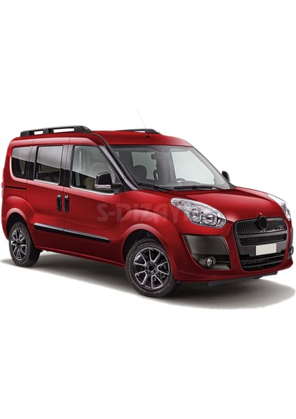 Opel Combo D Krom Cam Çıtası 4 Prç 2011-2018 modelleri