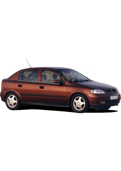 Opel Astra G Krom Cam Çıtası 4 Prç 1998-2009 modelleri