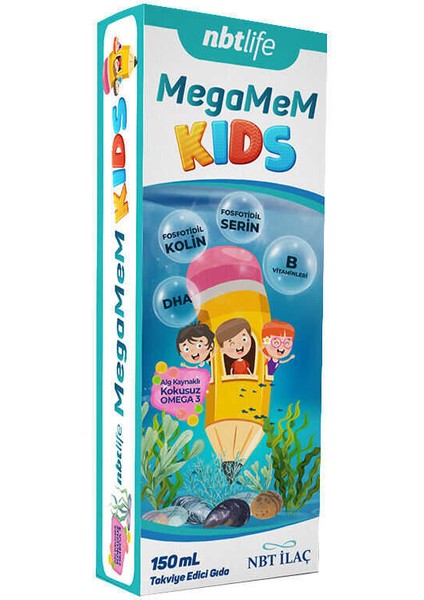 Megamem Kıds 150 ml Şurup