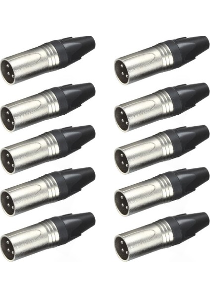 LA1032-1 Xlr 3-Pin Erkek Konnektör ( 10 Lu Paket )