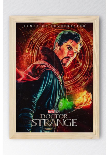 Doctor Strange Çerçeveli Tablo - Marvel Film Afişi Poster Tablo fiyatları