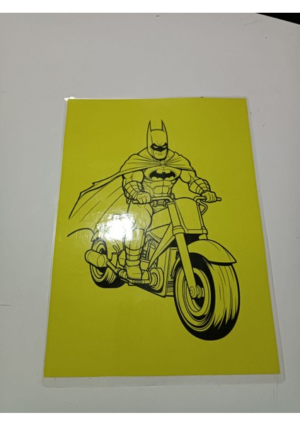 Batman Pvc Kaplama Karakalem 2
