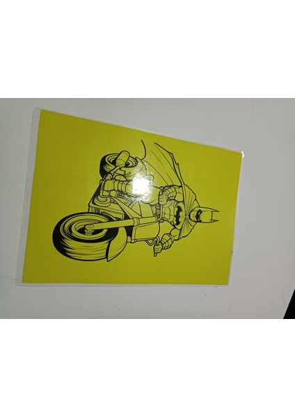 Batman Pvc Kaplama Karakalem 2