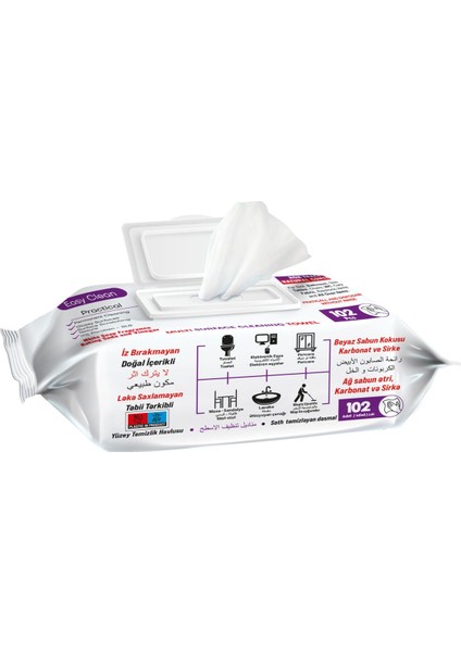 Newday Genel Temizlik Bezi 102 Li 12 Paket Koli