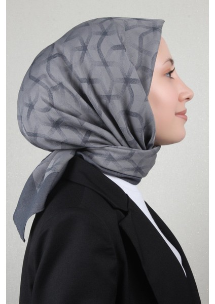 Karma Eşarp 1040600-974 Gri