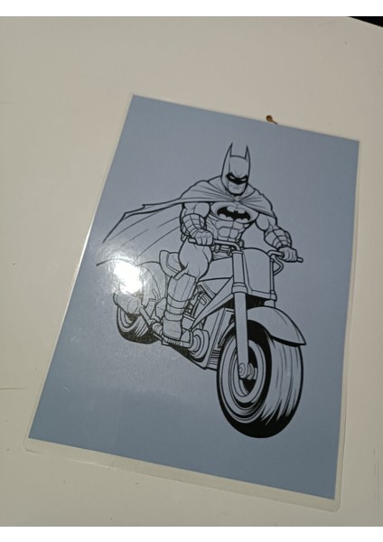 Batman Pvc Kaplama Karakalem 4