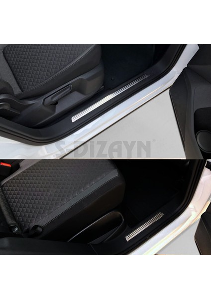 Vw Tiguan Krom Iç Kapı Eşiği 4 Prç. 2016-2024