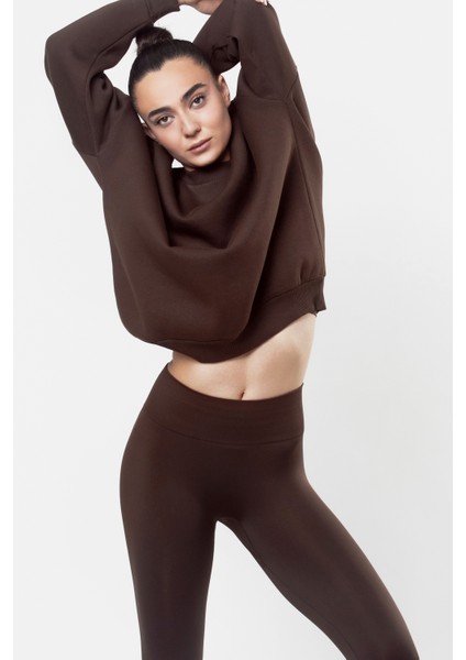 Tantra Oversize Şardonlu Sweatshirt