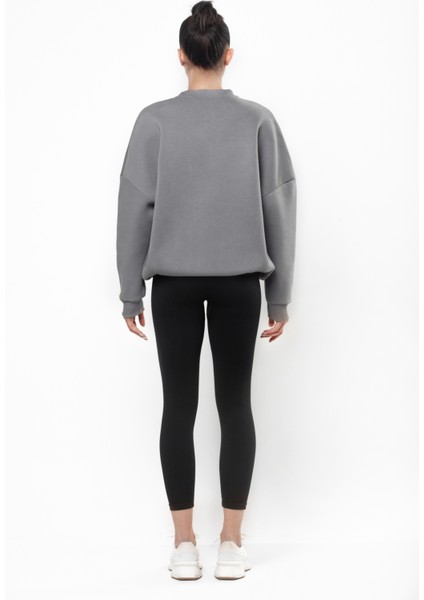 Tantra Oversize Şardonlu Sweatshirt