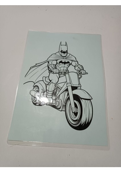 Batman Pvc Kaplama Karakalem 6