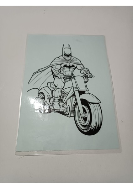 Batman Pvc Kaplama Karakalem 6