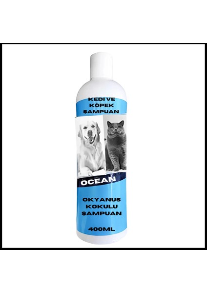 Uyguna-Yakala Okyanus Kokulu Kedi ve Köpek Şampuanı 400 ML-CL.213
