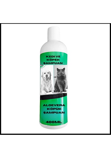 Uyguna-Yakala Aloevera Kokulu Kedi ve Köpek Şampuanı 400 ML-CL.211