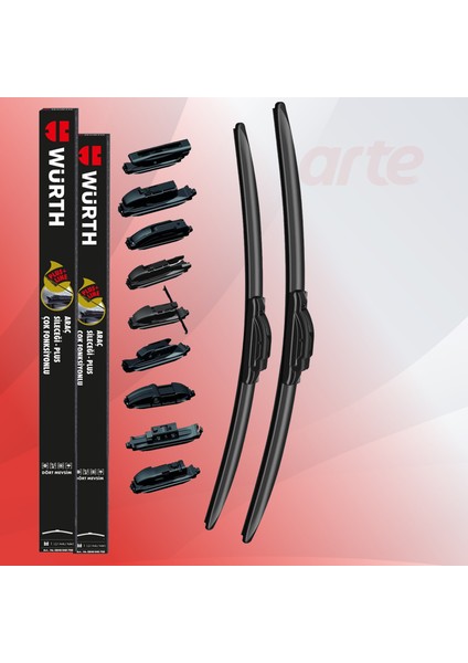 Honda City Würth Flatblade Plus Ön Silecek Takımı (2020-2025)