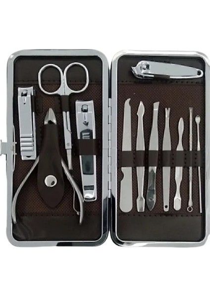 Manikür Pedikür Seti 13 Parça El Ayak Tırnak Bakımı Tırnak Makası Profesyonel Full Set modelleri