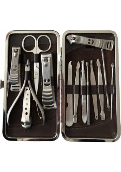 Manikür Pedikür Seti 13 Parça El Ayak Tırnak Bakımı Tırnak Makası Profesyonel Full Set fırsatları