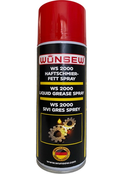 WS2000 Sıvı Gres Sprey 500ML