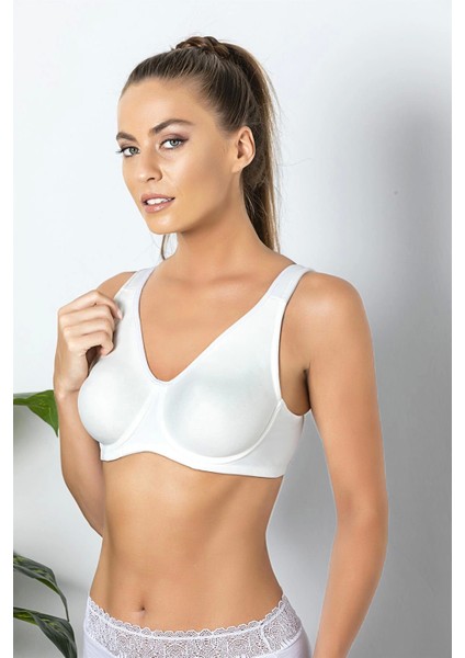Toparlayıcı Minimizer Sütyen Ekru (BRF11700)