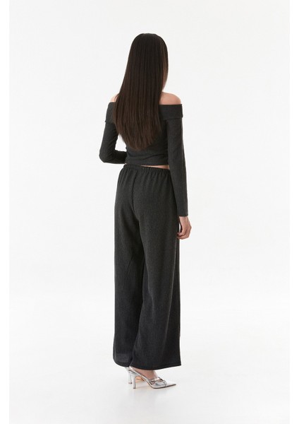 Beli Lastikli Bürümcük Kumaş Palazzo Pantolon indirimleri